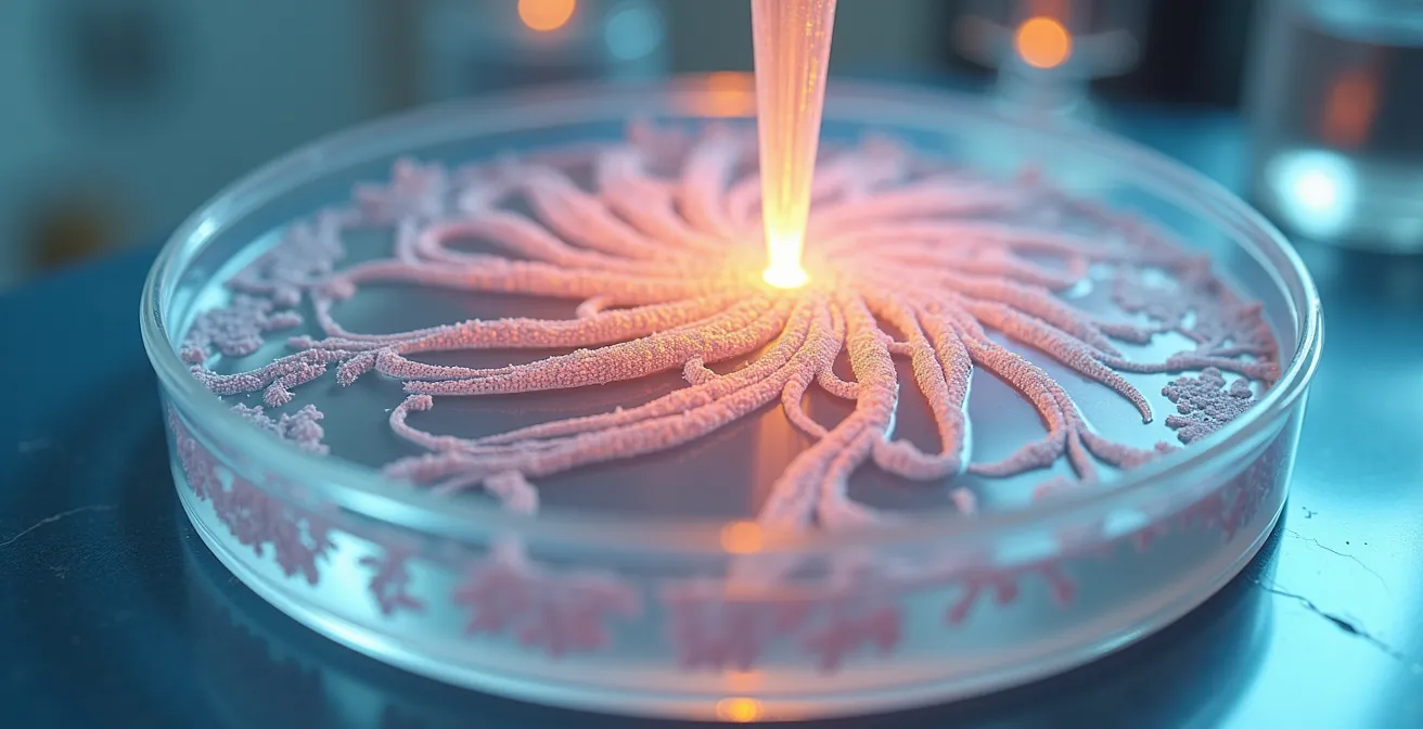 Sistema di bioprinting 3D per strutture vascolari in laboratorio di ricerca italiano