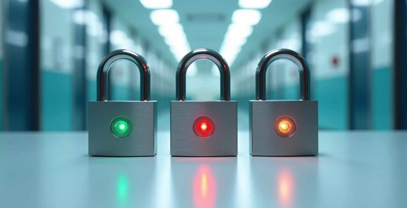 Confronto visivo delle piattaforme di telemedicina con focus sulla sicurezza crittografica