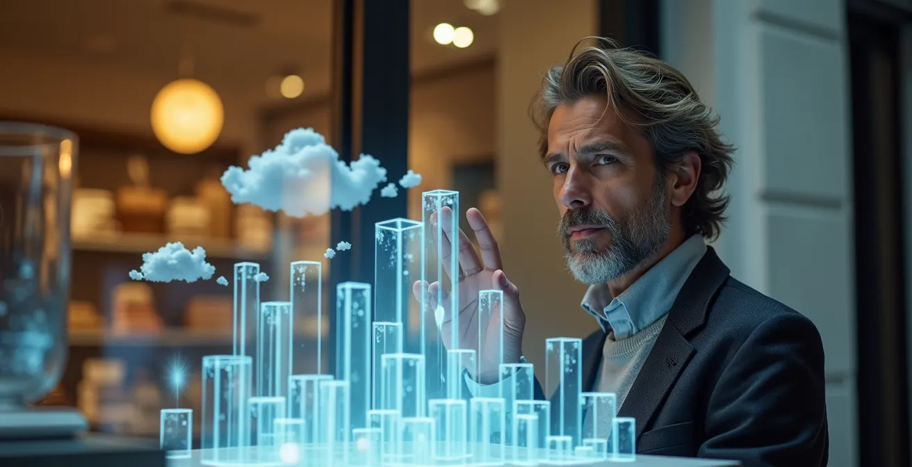 Visualizzazione della correlazione tra dati meteo e performance di vendita