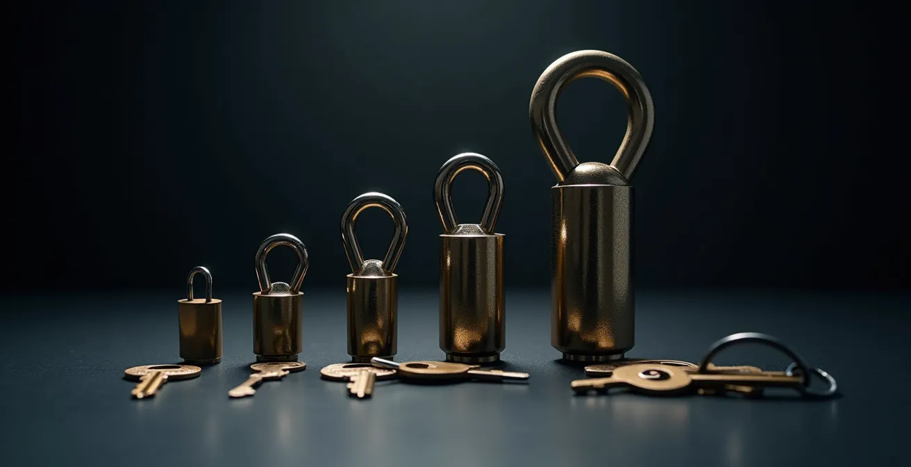 Rappresentazione visiva di una matrice organizzativa con livelli di accesso differenziati