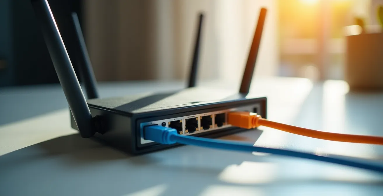 Configurazione sicura della rete Wi-Fi domestica con segmentazione per dispositivi di lavoro