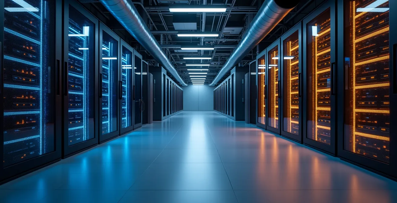 Visualizzazione della separazione fisica tra chiavi di cifratura e server dati