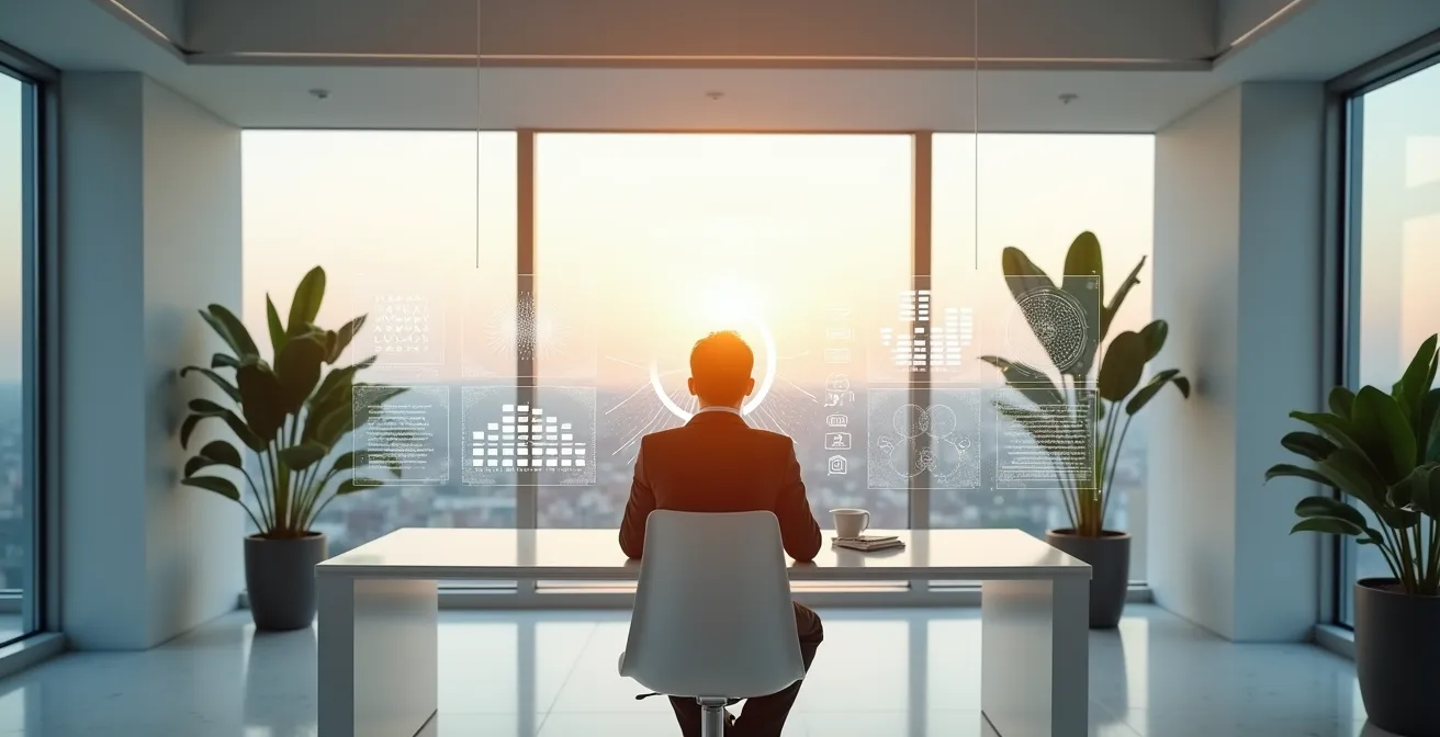 Sistema di documentazione wiki interconnesso con dashboard di monitoraggio IT in un ufficio italiano moderno